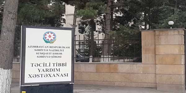 Sumqayıtda xəstəxanada yanğın olub