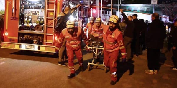 İtaliyada qatar qəzası: 50 yaralı var