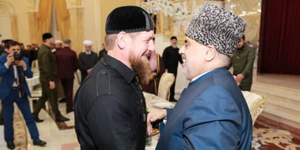 Allahşükür Paşazadə Ramzan Kadırov ilə görüşüb (FOTOLAR)