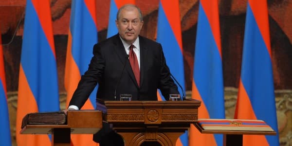 Ermənistan prezidenti Dağlıq Qarabağa gəldi