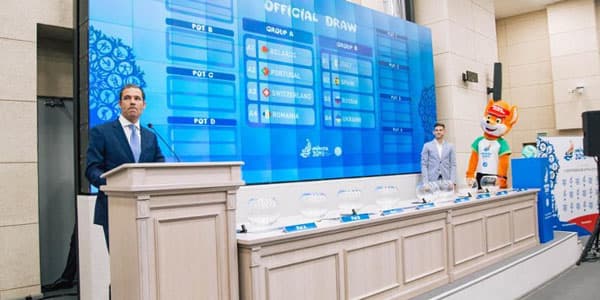 Rusiya və Ukrayna yığmaları eyni qrupda