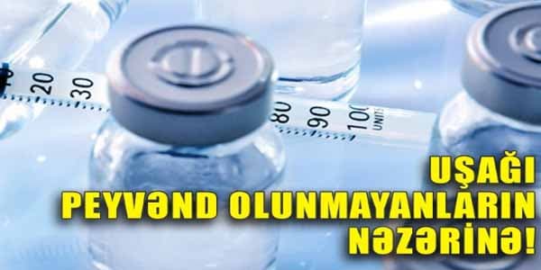 Nazir əmr verdi: Azərbaycanda bütün uşaqlara peyvənd vurulacaq (VİDEO)
