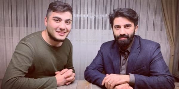 Mehman Hüseynov xaricdə qardaşı ilə görüşdü