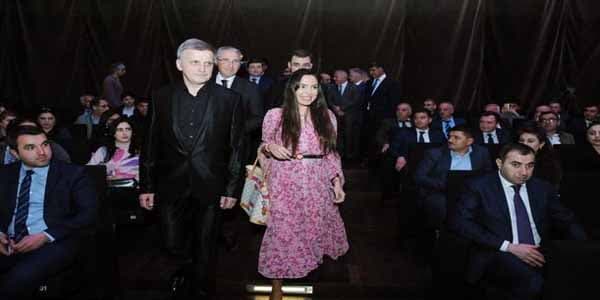 Leyla Əliyeva "Şahdağ. Dağların şahı" sənədli filminin təqdimatında (FOTO)