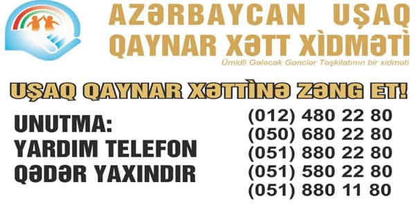 2019-cu ilin ilk 3 ayında “Uşaq Qaynar Xətt” xidmətinə 801 müraciət daxil olub