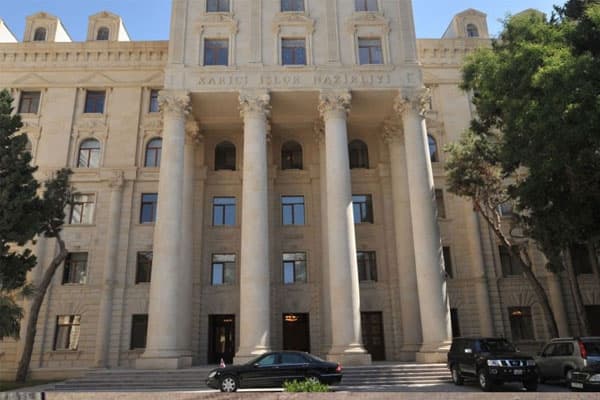 Azərbaycan Uruqvaya nota verib