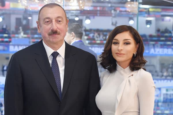 Prezident və xanımı V Ümumdünya Mədəniyyətlərarası Dialoq Forumunda iştirak edir