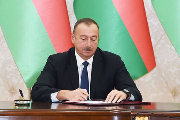 İlham Əliyev sərəncam imzaladı