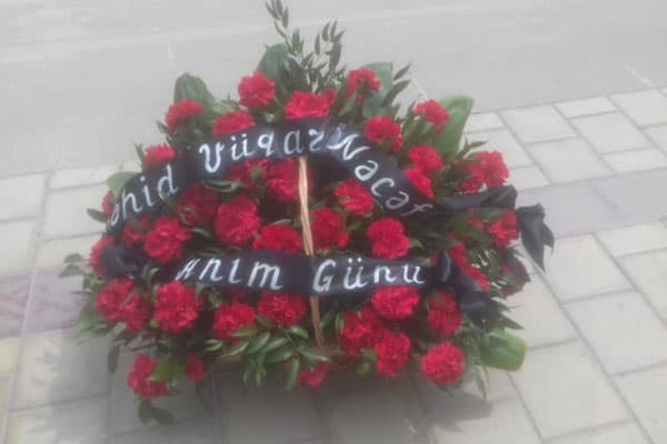 Şəhid Vüqar Nəcəfovun anım günü keçirilib (FOTOLAR)