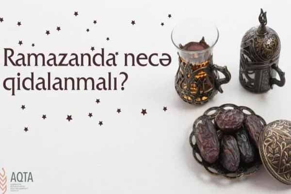 Ramazan ayında necə qidalanmaq lazımdır?