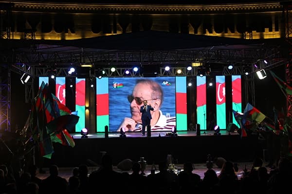 Cəlilabadda Heydər Əliyevin 96 illiyinə həsr olunmuş konsert (FOTOLAR)