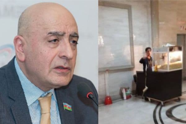 Deputat "pop-korn" satan uşağı tuneldən çıxartdırdı (FOTO)