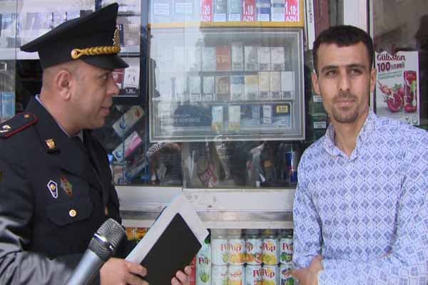 Bakıda azyaşlılara siqaret və spirtli içki satanlar cərimələndi