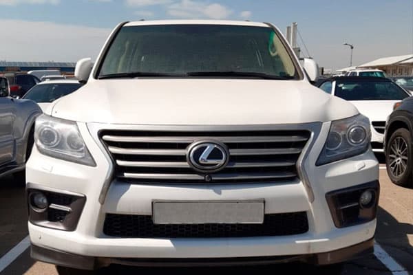 Beynəlxalq axtarışda olan "Lexus"u Azərbaycana keçirmək istədilər (FOTO)