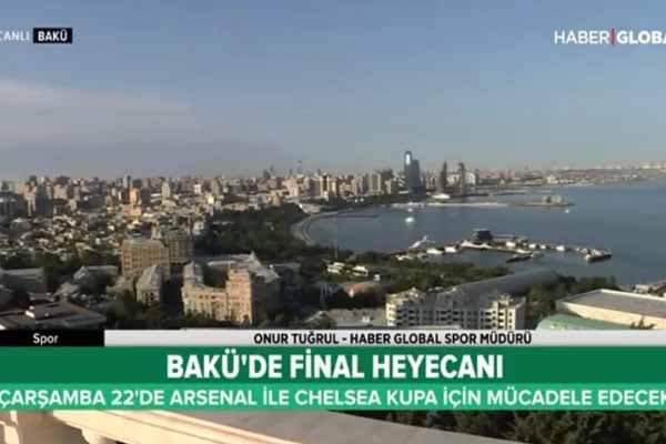 Türkiyə kanalı: Bakıda UEFA Avropa Liqası həyəcanı - VİDEO