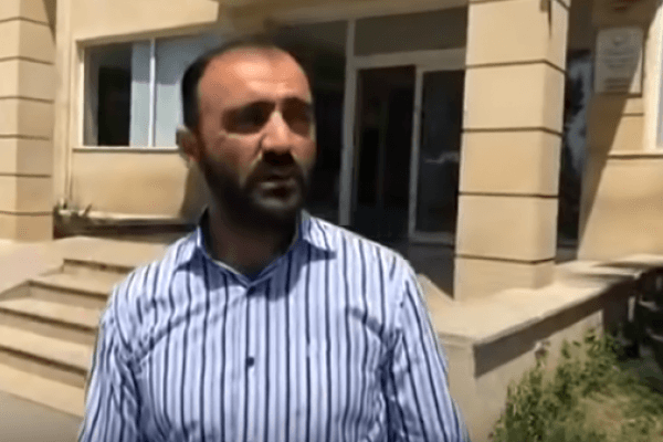 Xəstəxanada anasının ölümünə görə etiraz edən şəxs həbs edildi (VİDEO)
