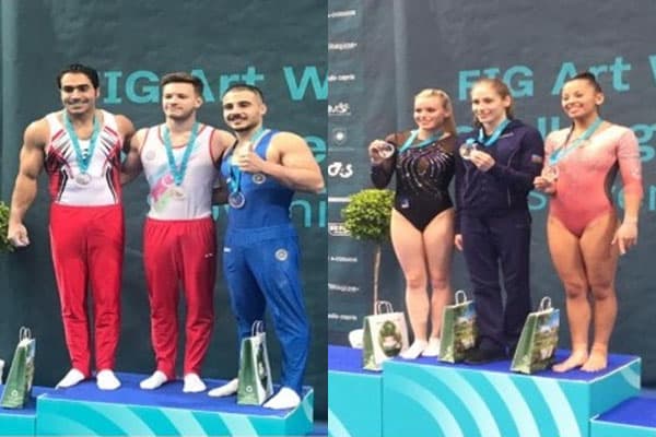 Azərbaycanın iki gimnastı Dünya Kubokunda qızıl medal qazandı