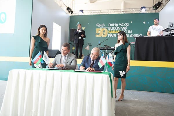 Azərbaycandakı pivə zavodu 50 illik yubileyini qeyd etdi (FOTOLAR)