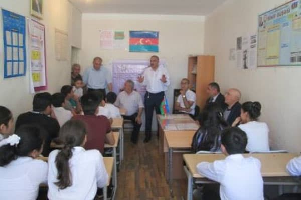 Beynəlxalq Liberal Maarifçilik Mərkəzi Zəngilan məktəbində tədbir keçirdi (FOTOLAR)