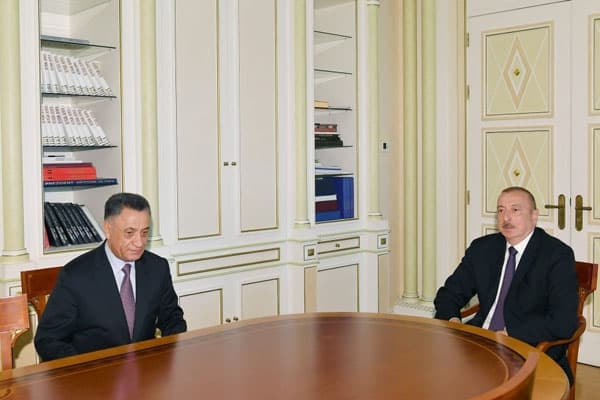 İlham Əliyev Ramil Usubovu qəbul etdi (FOTO)