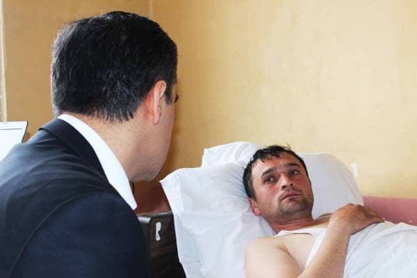 Girovluqdan yeni azad olunan Elvin İbrahimov xəstəxanadan buraxıldı