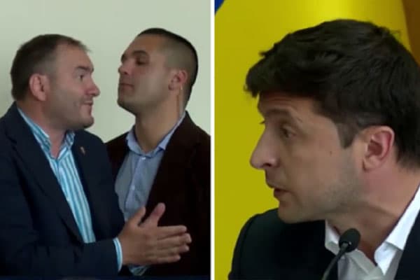 Zelenski məmuru iclasdan qovdu: "Rədd ol, quldur!" (VİDEO)