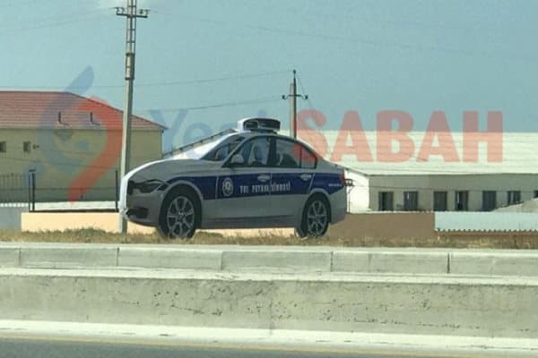 Azərbaycan yollarında yalançı yol polisi maşınları (FOTOLAR)