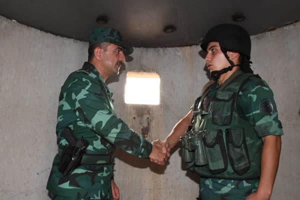 General Ermənistanla sərhədə getdi 