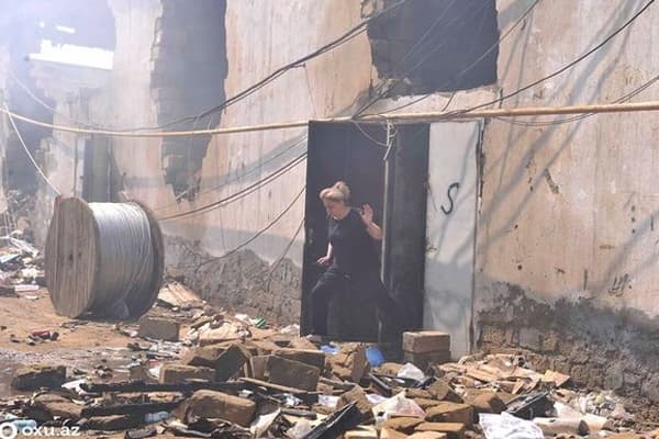 “Sədərək”dəki yanğından geriyə qalanlar (FOTOLAR)