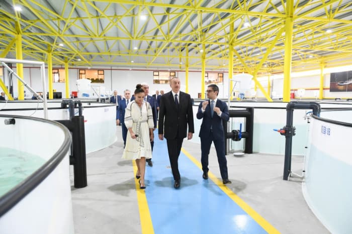 Prezident və xanımı “Nərəkənd”in açılışında (FOTOLAR)