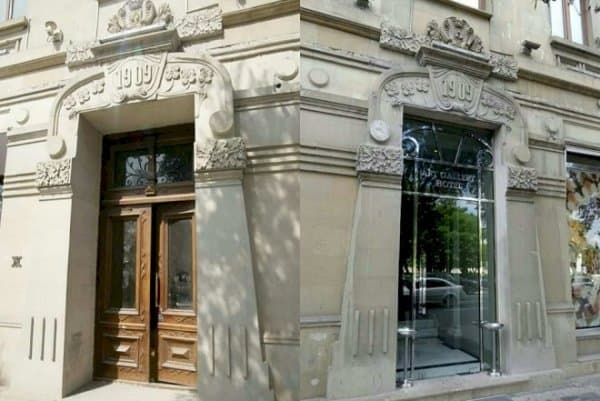 Bakıda tarixi binanın qapıları yoxa çıxdı (FOTO)