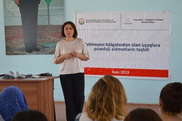 "Cəbhəyanı bölgələrdən olan uşaqlara psixoloji xidmətlərin təşkili” (LAYİHƏ)
