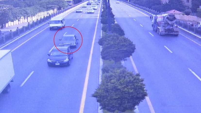 "Saxla" əmrinə tabe olmayan sürücü belə saxlanıldı (VİDEO)