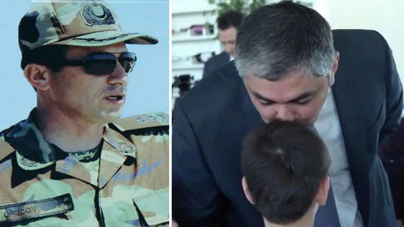 Nazir Aprel şəhidinin oğluna verdiyi sözü tutdu (FOTO)