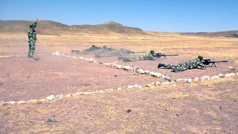 Naxçıvan Qarnizonu Qoşunlarında snayperlərin toplantısı keçirilib (VİDEO)
