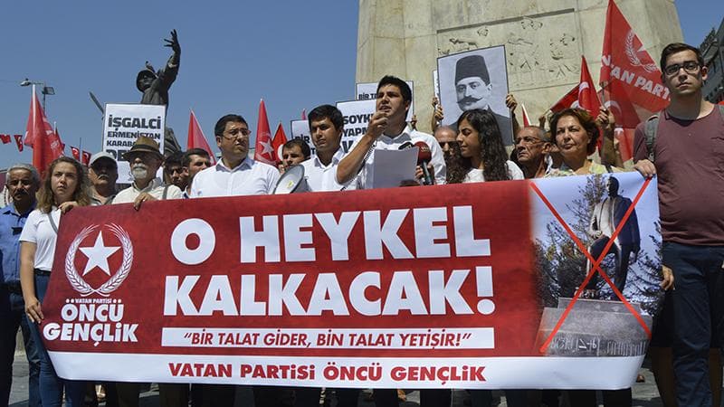 Ankarada İrəvana qarşı izdihamlı mitinq keçirildi