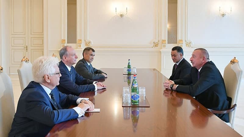 İlham Əliyev Nikolay Patruşevi qəbul etdi