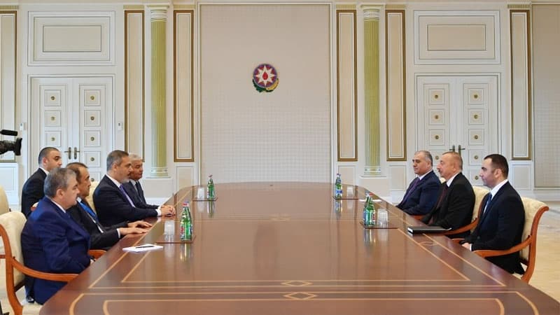 Prezident türkdilli dövlətlərin xüsusi xidmət orqanlarının rəhbərlərini qəbul edib