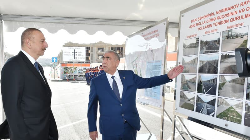 İlham Əliyev Bakıda açılış etdi (FOTOLAR)