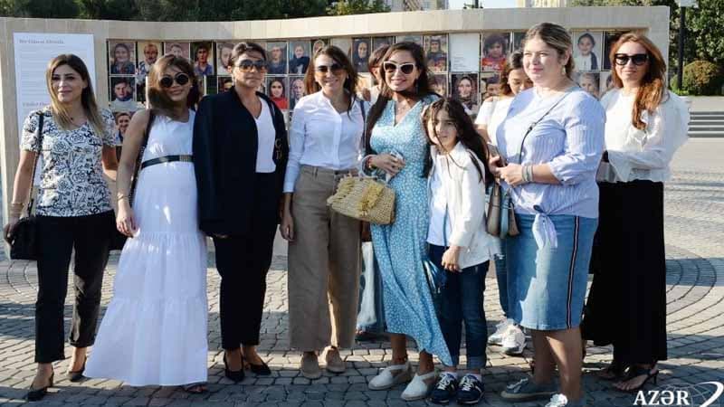 Leyla Əliyeva fotosərginin açlışında iştirak edib (FOTO)