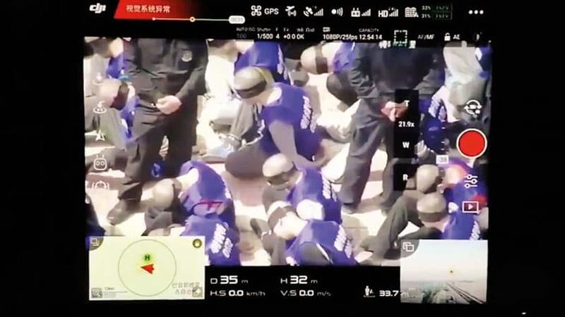 "Guardian" dronla çəkilən görüntüləri yaydı - İnsanlıq dəhşəti