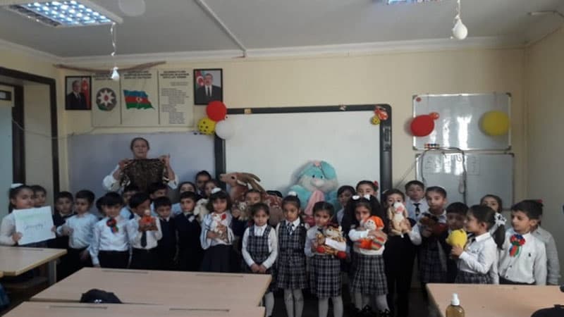 67 saylı orta məktəbdə Heyvanları Müdafiə Günü ilə bağlı maraqlı tədbir keçirilib (FOTO/VİDEO)