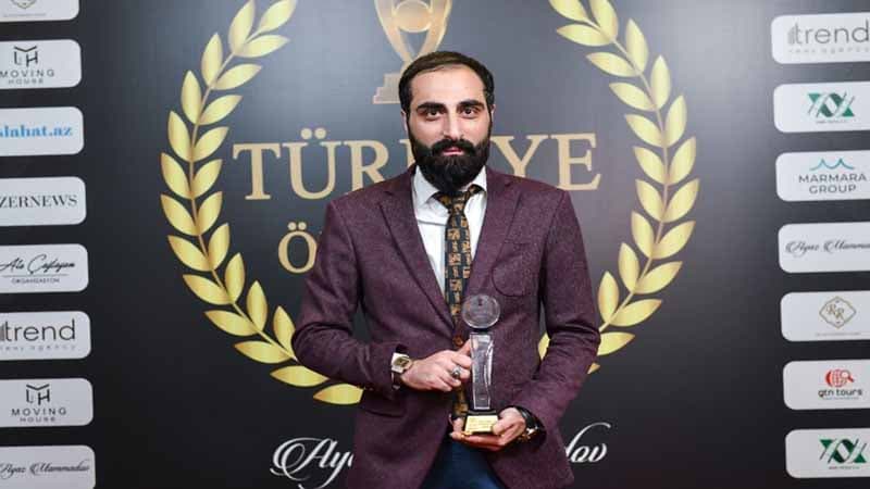 Elşən Gəncəvi "Türkiye Ödülleri 2019" Azərbaycan layihəsində mükafatlandırıldı (FOTOLAR)