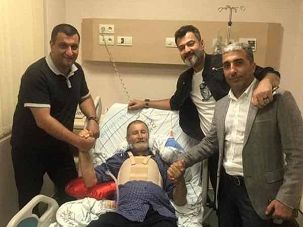 Mübariz İbrahimovun atası əməliyyat olundu