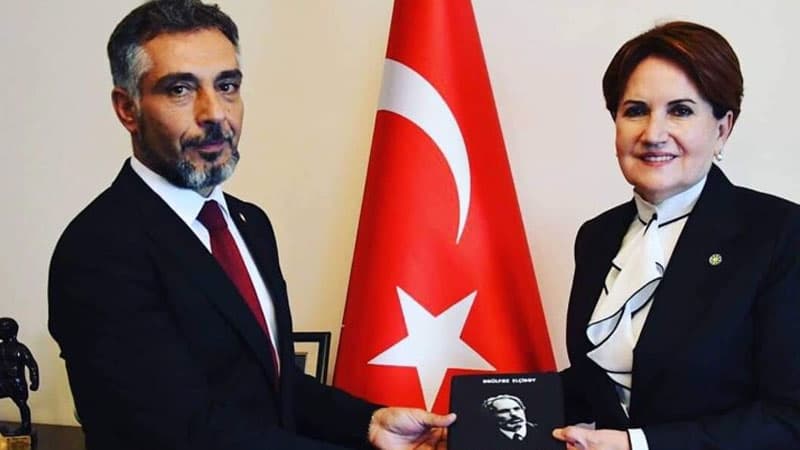 Hürrü Əliyev Meral Akşenerlə görüşdü (FOTOLAR)
