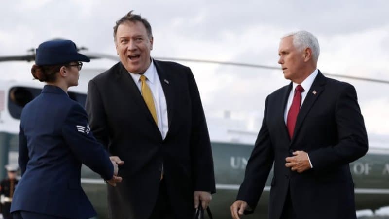 Pompeo və Pens Ankaradadır
