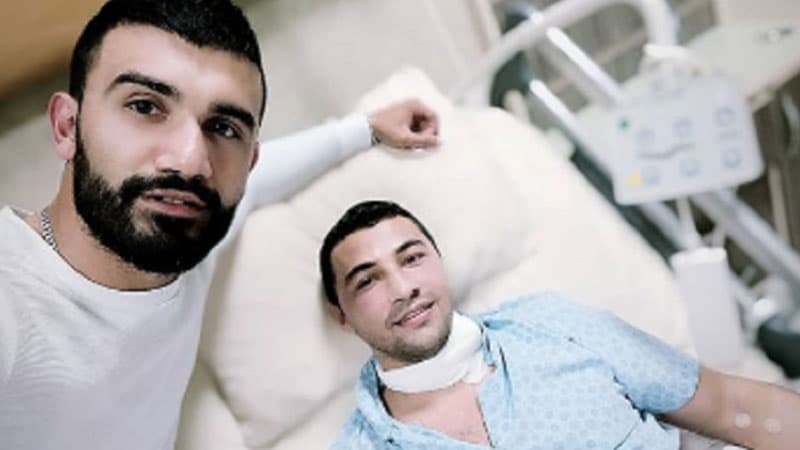 Xəstəxanada yatan Avropa çempionumuz səhhətindən danışdı