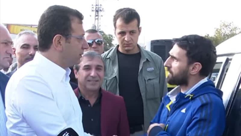 Əkrəm İmamoğlunun azərbaycanlı ilə maraqlı söhbəti (VİDEO)