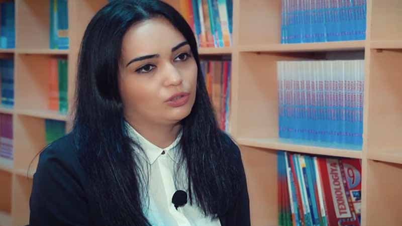 Xərçəngdən bir ayağını itirən, 16 ildir müəllim işləyən Nərmin (VİDEO)