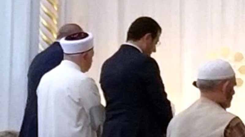 Ərdoğanla İmamoğlu birlikdə namaz qıldı (VIDEO)